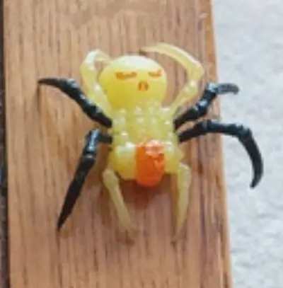Astaroth #102, Monster in My Pocket: Series 4: Super Scary, Glow-In-The-Dark Yellow