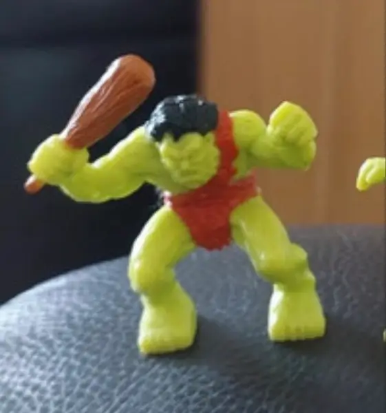 Cave Man #154, Monster in My Pocket: Series 6: Dinosaurs, Neon Yellow