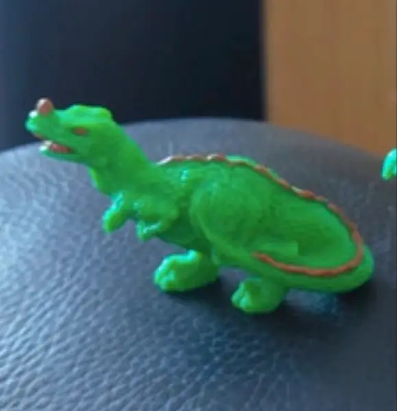Ceratosaurus #149, Monster in My Pocket: Series 6: Dinosaurs, Neon Green