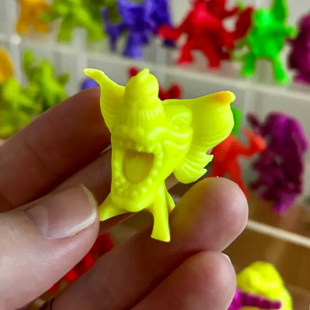 Haniver #22, Monster in My Pocket: Series 1, Neon Yellow