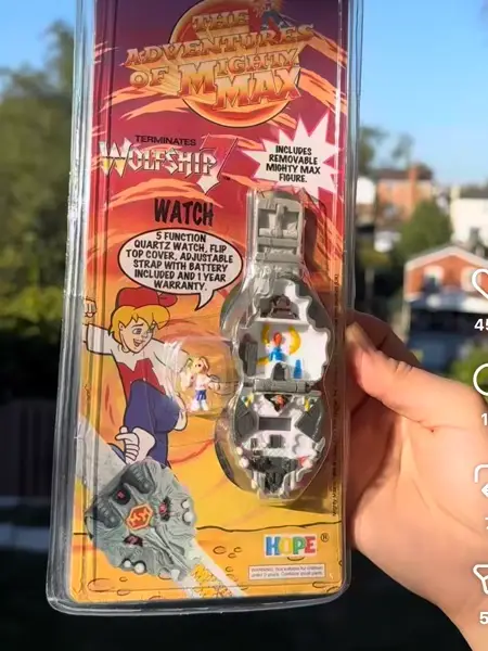 Wolfship 7, Mighty Max: Watch playsets