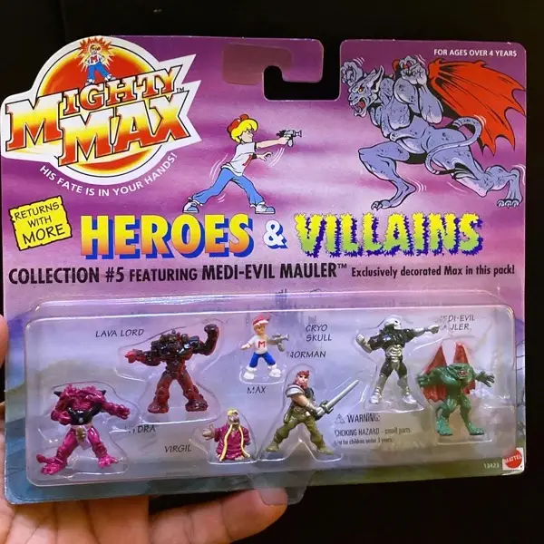Collection #5 Featuring Medi-Evil Mauler, Mighty Max: Heroes and villains