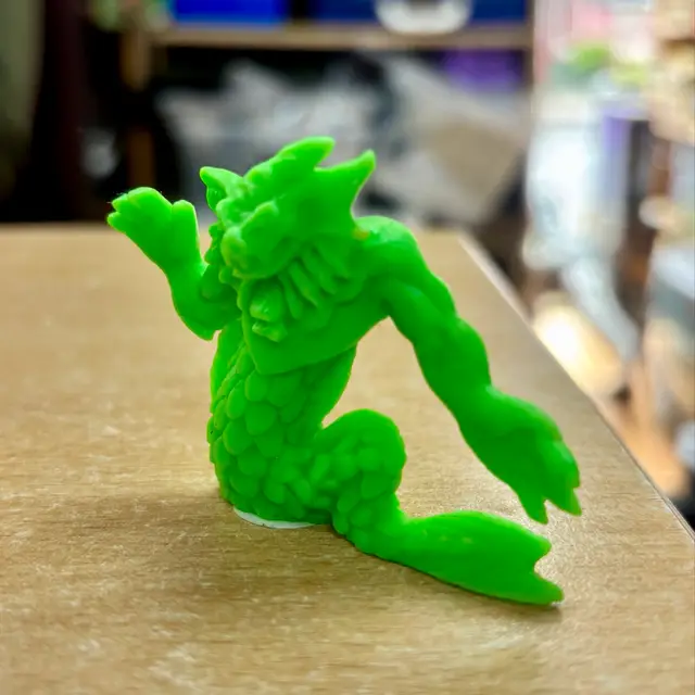 Merrow #65, Monster in My Pocket: Series 2, Neon Green