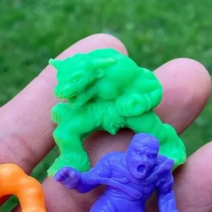 Minotaur #64, Monster in My Pocket: Series 2, Neon Green
