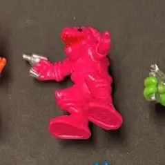 Space Dinosaur #169, Monster in My Pocket: Series 7: Space Aliens, Neon Pink